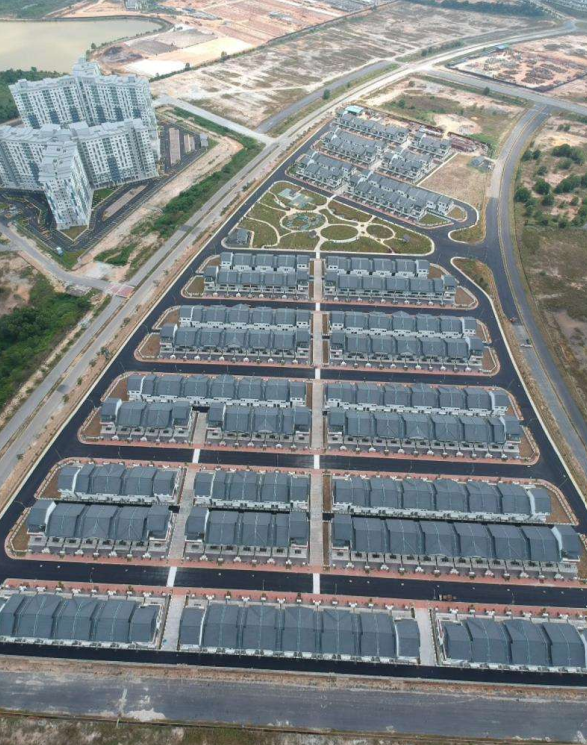300-unit township